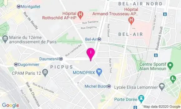 Localisation Gregory Felix Theodose