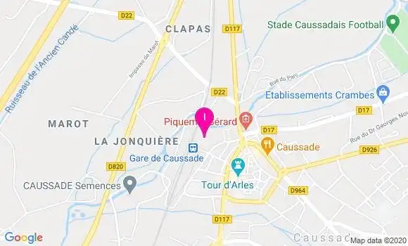 Localisation Isabelle Blanc
