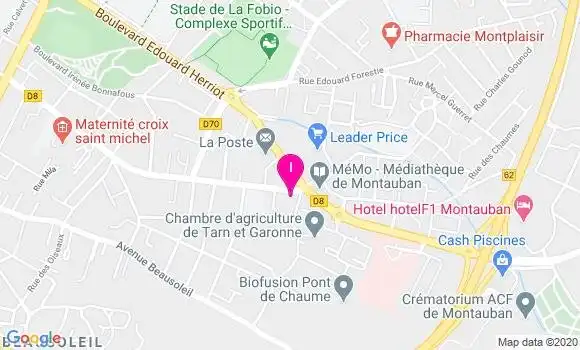 Localisation Marion Chartereau