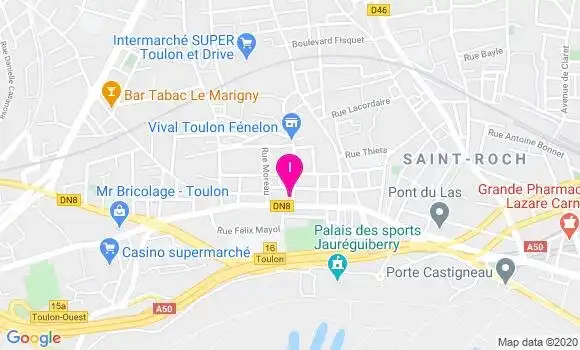 Localisation Christelle Mahe