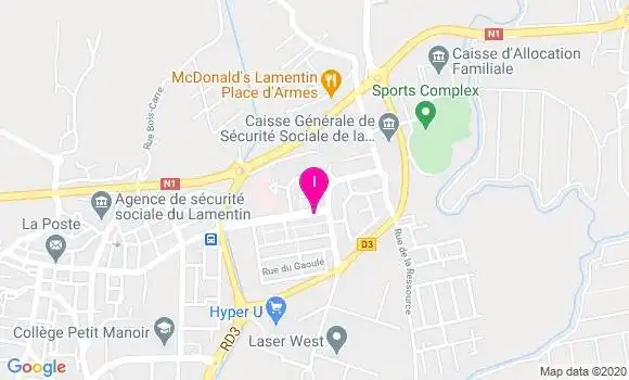 Localisation Valerie Pidery