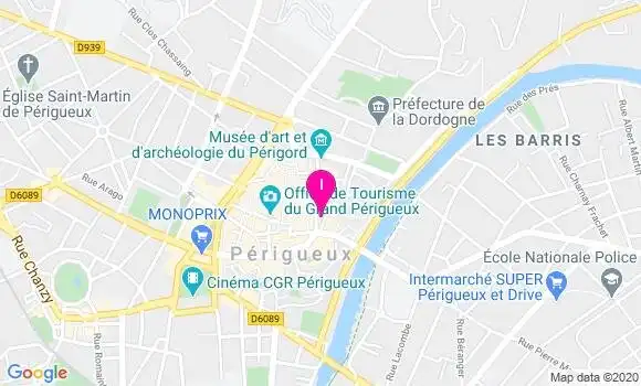 Localisation Cecile Jarry