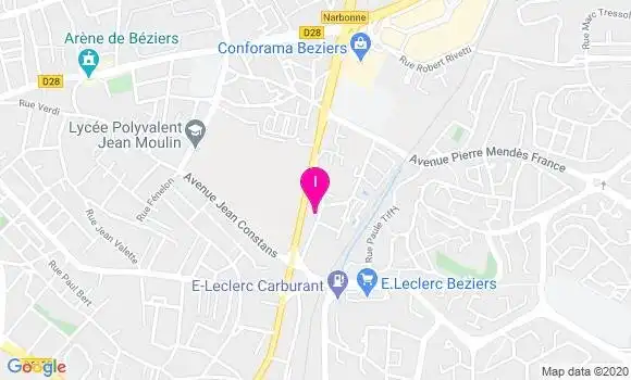 Localisation Sandrine Tournier