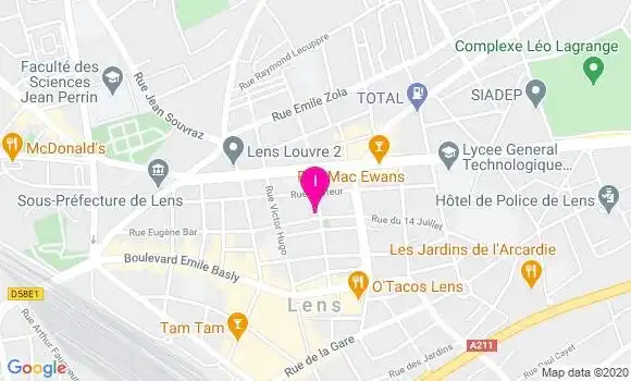 Localisation Akim Boussemart