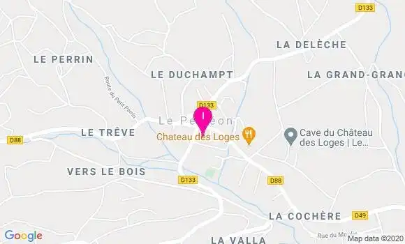 Localisation Pauline Pichot