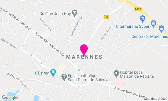 Localisation Marie Robin