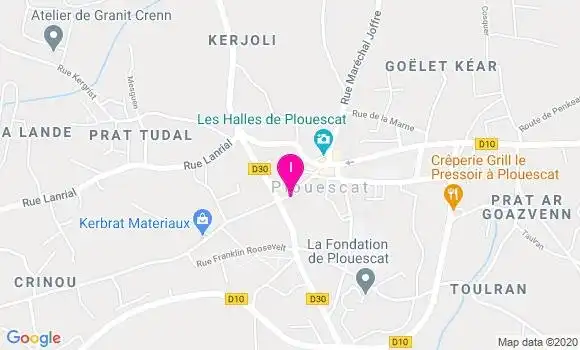 Localisation Florence Kerbrat Cabon