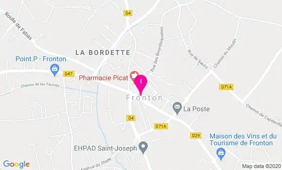 Localisation Muriel Monti