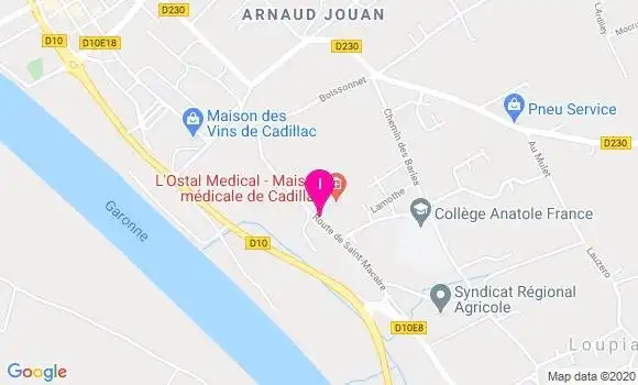 Localisation Sabrina Boyer