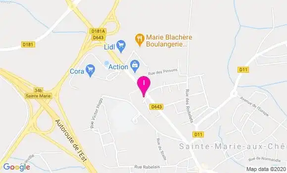 Localisation Delphine Kissienne