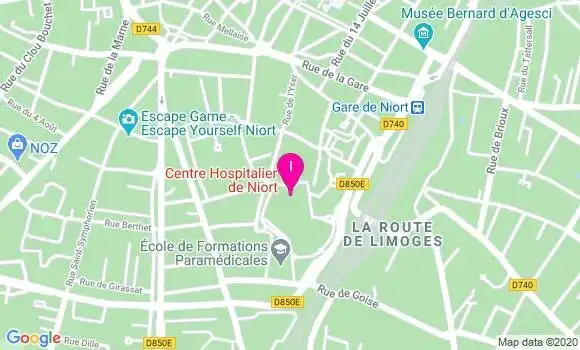 Localisation Angeline Rochefort