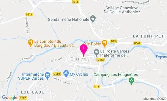 Localisation Anais Hezard