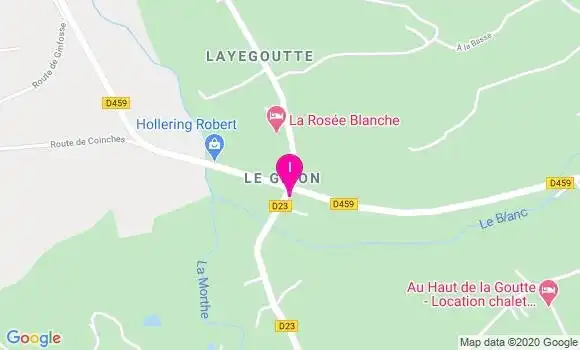 Localisation Claire Lagarde