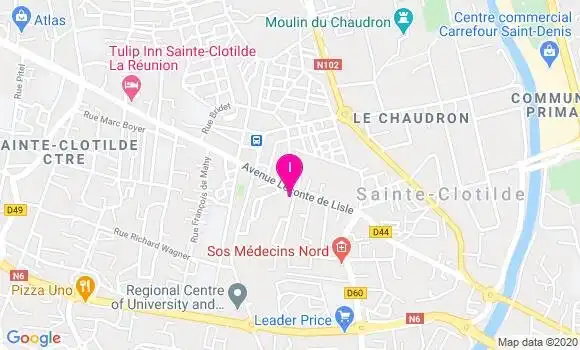 Localisation Elodie Rapady