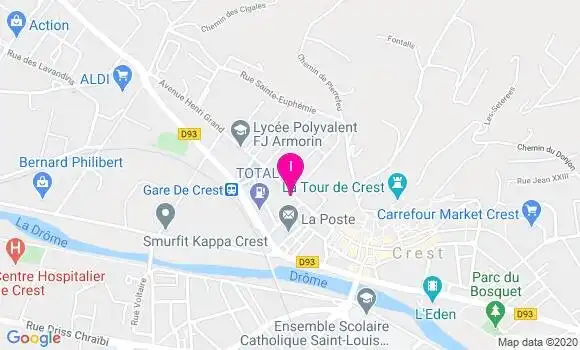 Localisation Laetitia Leblanc