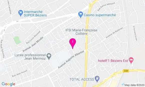 Localisation Marie Clairac