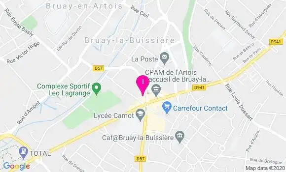 Localisation Emilie Noel