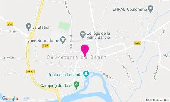 Localisation Solange Pommares