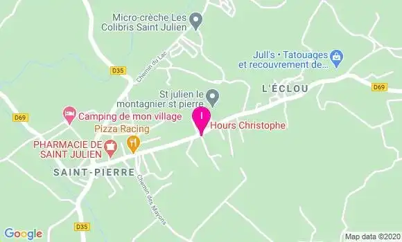 Localisation Manon Fouque