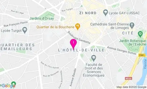 Localisation Audrey Francois