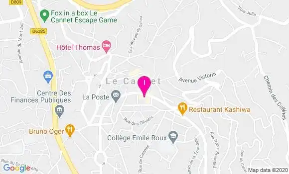 Localisation Laura Lagarde Burlet