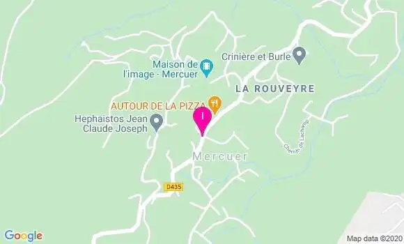 Localisation Stephanie Rousseau