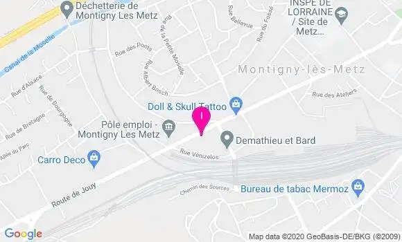 Localisation Typhaine Thomas