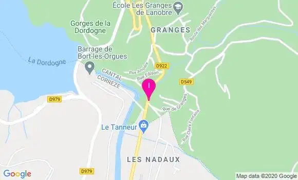 Localisation Catherine Galvaing