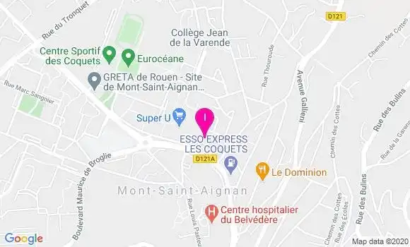 Localisation Marion Durin