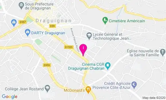 Localisation Gaelle Bossus