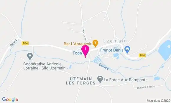 Localisation Virginie Vuillemin