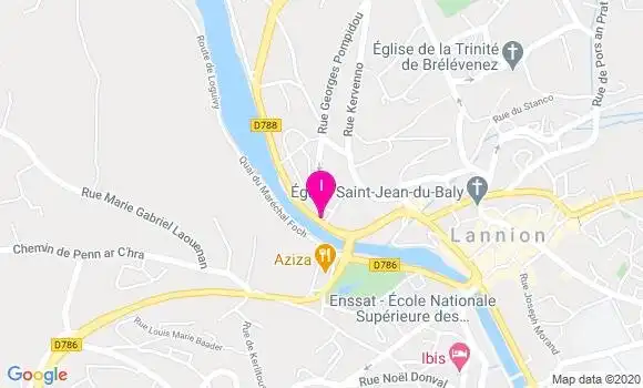 Localisation Marie Le Cloarec