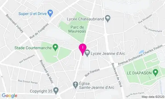 Localisation Marie Landais