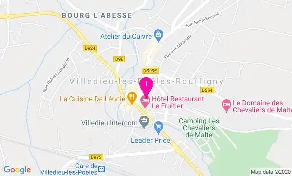 Localisation Maxime Fauchon