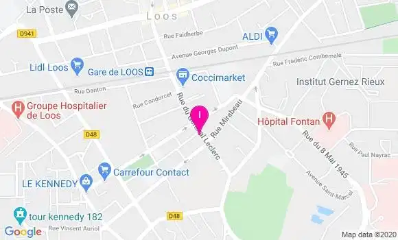 Localisation Sandrine Aernouts