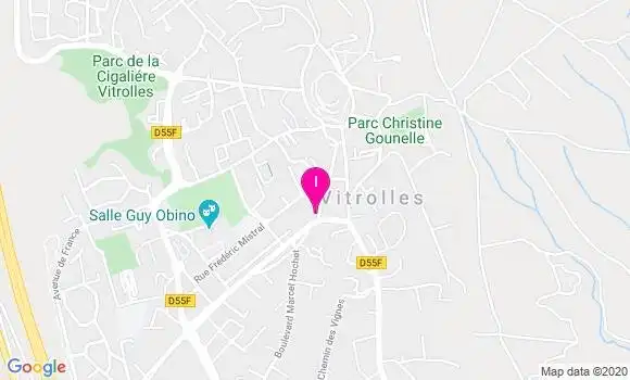 Localisation Virginie Auligine Courtial