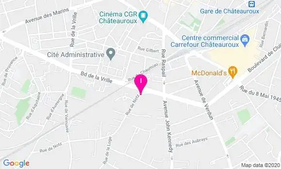 Localisation Vanessa Charvy