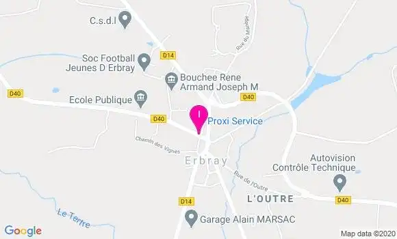 Localisation Berangere Pavoine