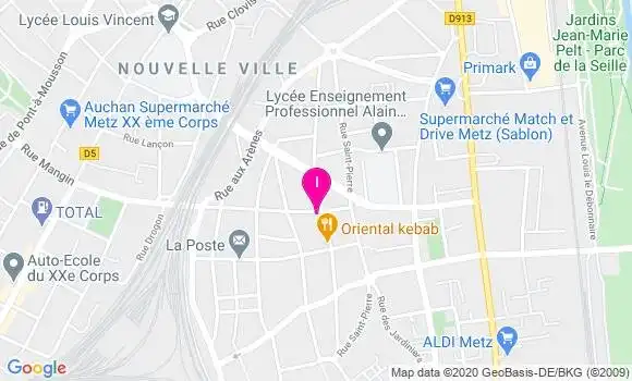 Localisation Nadia Garnier