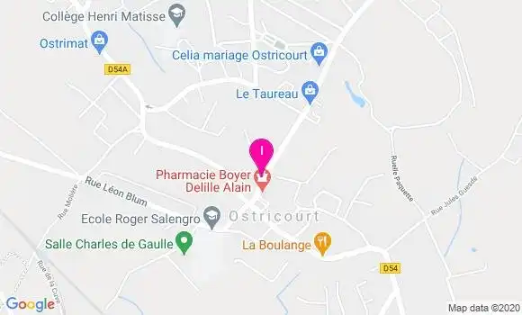Localisation Ludivine Prete