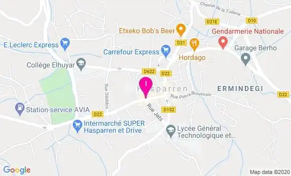 Localisation Maritxu Saint Martin