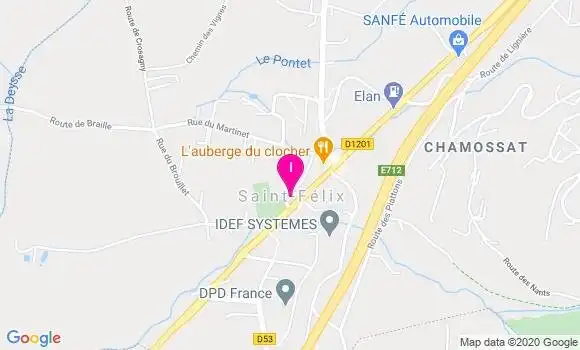 Localisation Sandrine Germain