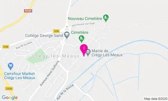 Localisation Carole Metivier