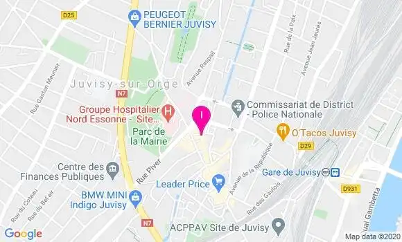 Localisation Julie Grosso