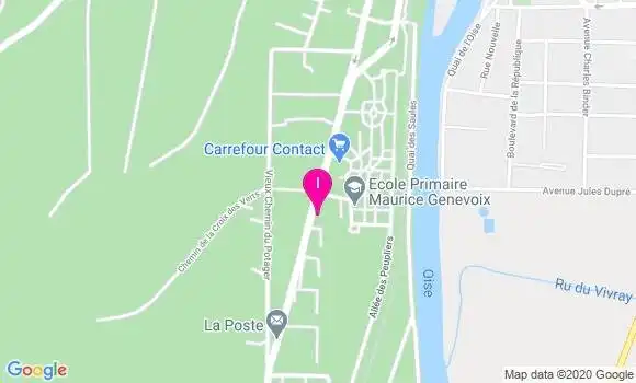 Localisation Pauline Lefortier