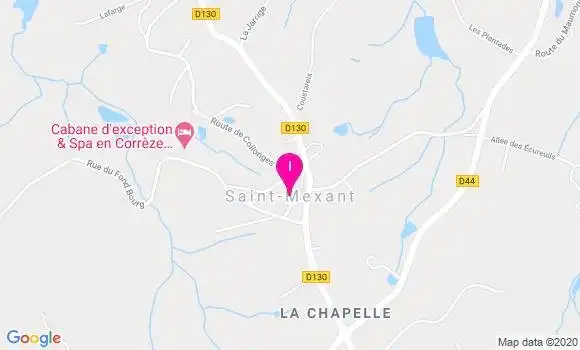 Localisation Cyrielle Cessac
