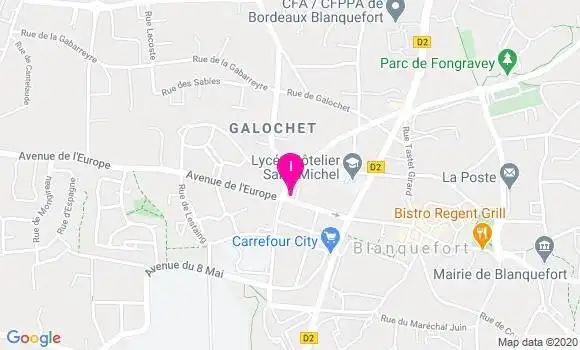 Localisation Delphine Aubriot