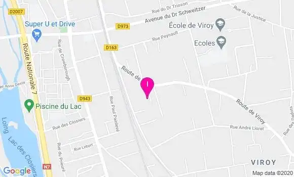 Localisation Clemence Bidaut