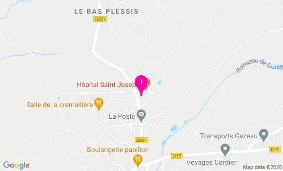 Localisation Adele Metayer