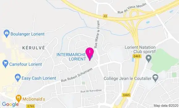 Localisation Gaele Andrieux